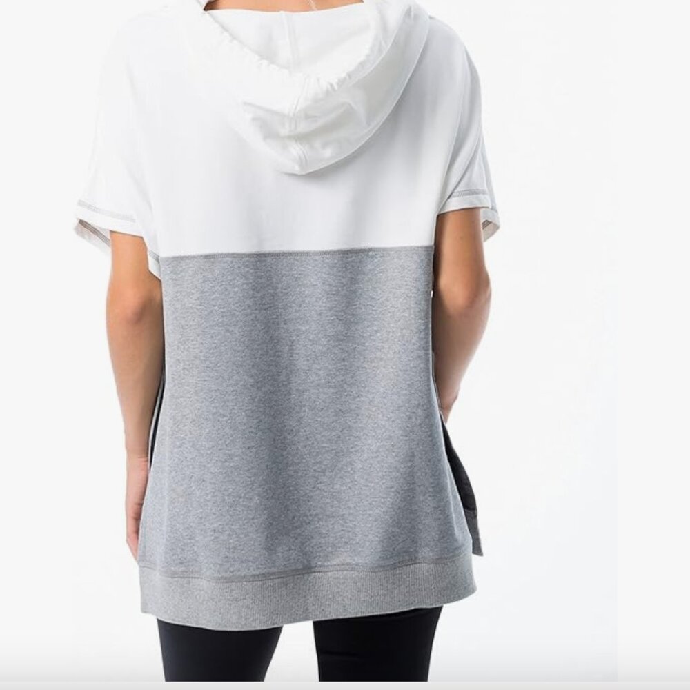 Vivilish Two Color Block Sleeveless Split Hem Cap… - image 3